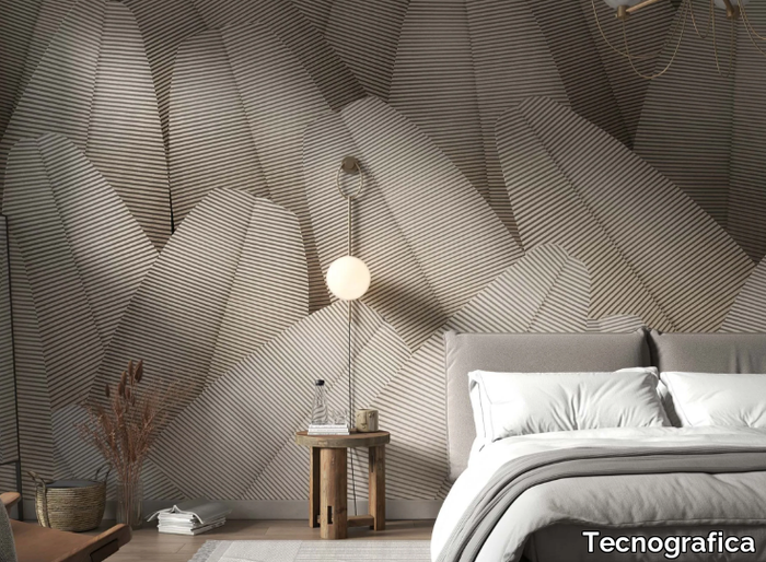 HONDURAS - Nonwoven wallpaper with floral pattern _ Tecnografica