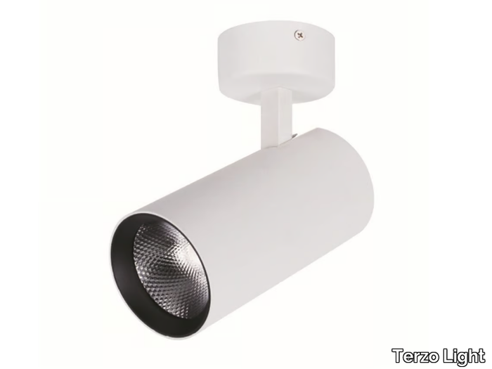 NESTOR 3 - LED adjustable ceiling aluminium spotlight _ Terzo Light
