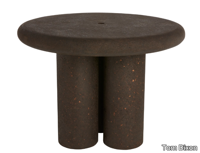 CORK - Round cork dining table _ Tom Dixon