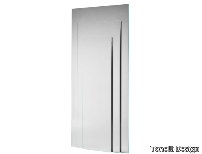 DOOORS - Wall-mounted mirror with integrated lighting _ Tonelli Design