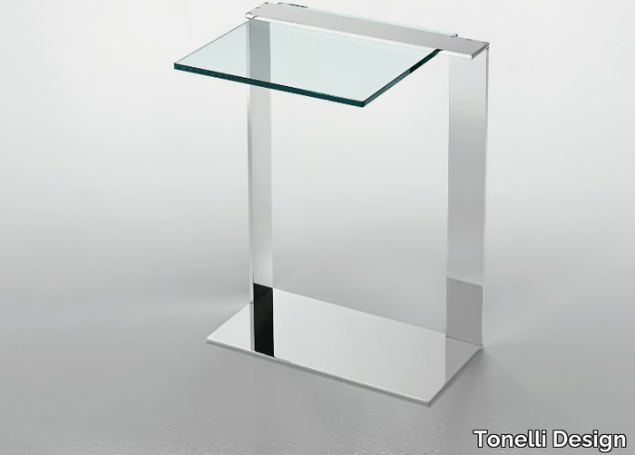 JOLIET - Glass side table _ Tonelli Design