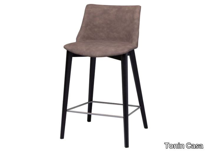 AGATA - High upholstered stool _ Tonin Casa