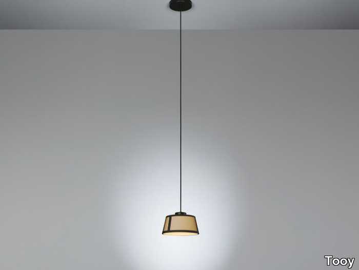 LILLY - Halogen fabric pendant lamp _ Tooy