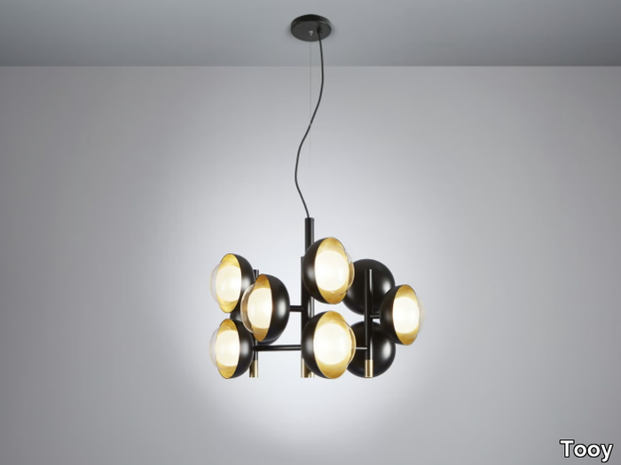 MUSE - Direct light Borosilicate glass pendant lamp _ Tooy