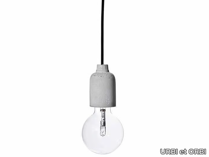 AMPULLA PIC - Concrete pendant lamp _ URBI et ORBI