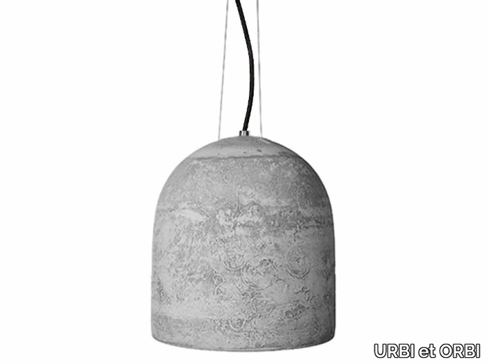 HEDERA - Concrete pendant lamp _ URBI et ORBI