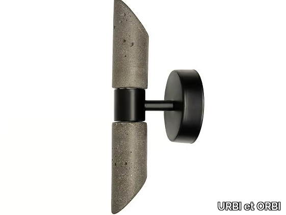 MACEO W2 - Concrete wall lamp with fixed arm _ URBI et ORBI