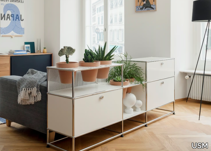 WORLD OF PLANTS FOR USM HALLER - Modular sideboard _ USM