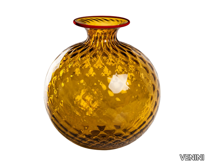 MOFIORE BALLOTON - Handmade blown glass vase _ VENINI