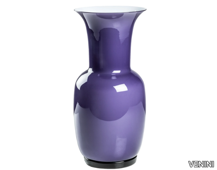 OPALINO - Handmade blown glass vase _ VENINI