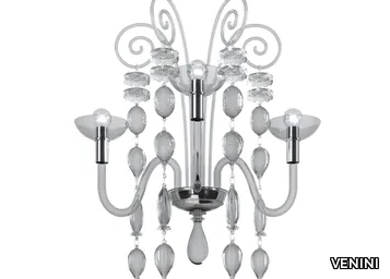 CARLO SCARPA 99.37 - Handmade blown glass wall lamp _ VENINI