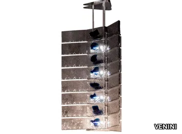 TRIZEBAO - Handmade blown glass pendant lamp _ VENINI