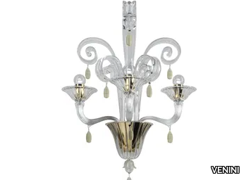 VITTORIALE - Blown glass wall lamp _ VENINI