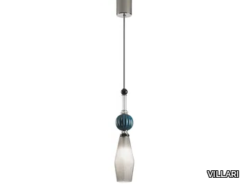 LOLA - Glass pendant lamp _ VILLARI