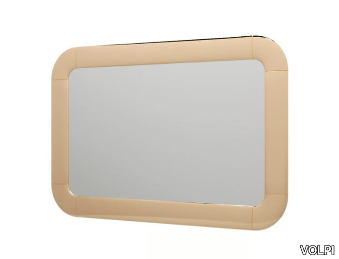 GRACE - Rectangular framed wall-mounted mirror _ VOLPI