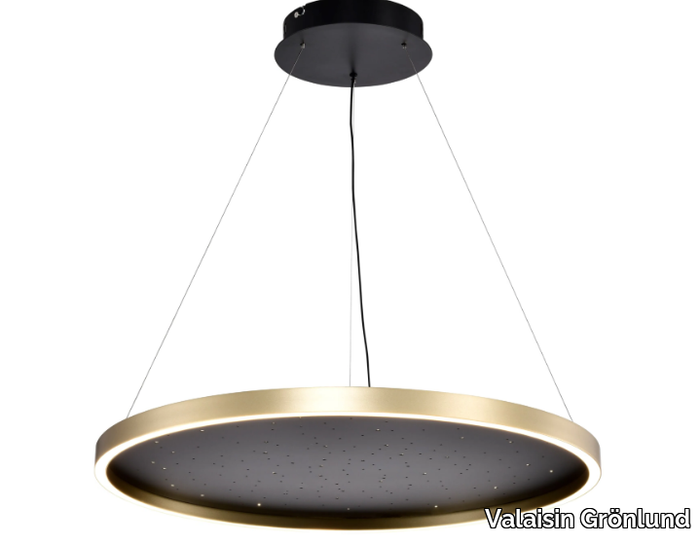 NIGHT SKY - LED metal pendant lamp _ Valaisin Grönlund