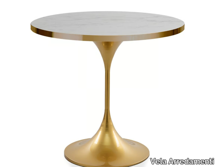 KEPLER-2 350 - Aluminium coffee table _ Vela Arredamenti