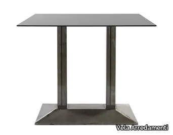 BALIS-84-2-WELD - Rectangular metal contract table _ Vela Arredamenti