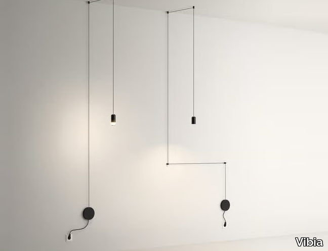 WIREFLOW FREE-FORM - LED pendant lamp _ Vibia