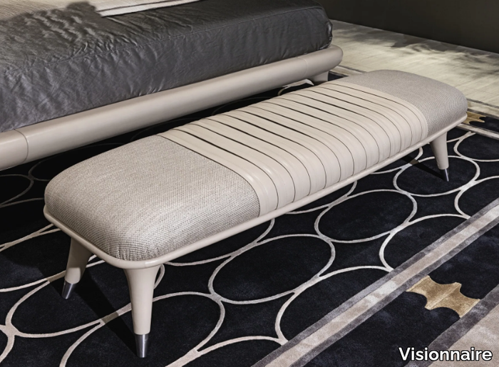 PRINCESS - Upholstered fabric bench _ Visionnaire