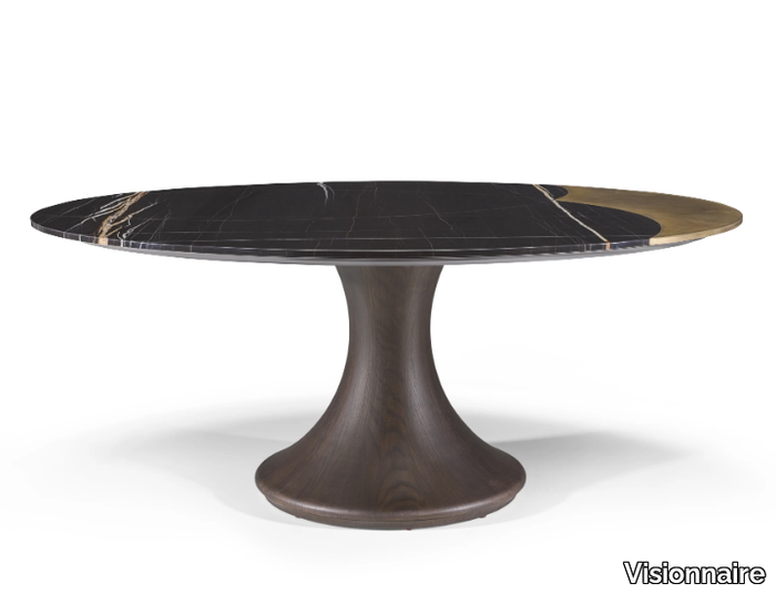 ROHAN - Round marble table _ Visionnaire