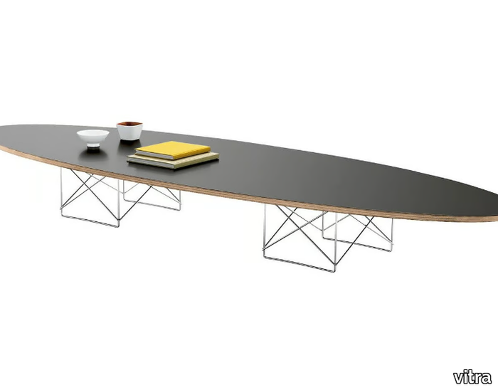 ELLIPTICAL TABLE ETR - Coffee table for living room _ Vitra