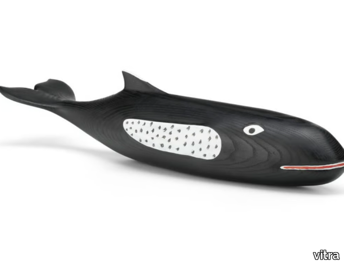 EAMES HOUSE WHALE - Alder decorative object _ Vitra