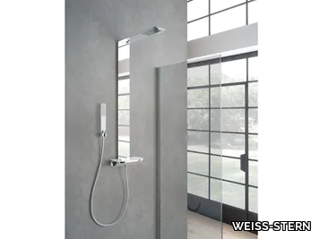 GRAN PARADISO - Wall-mounted shower panel with hand shower _ WEISS-STERN