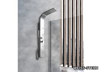 SMERALDO - Wall-mounted shower panel with hand shower _ WEISS-STERN