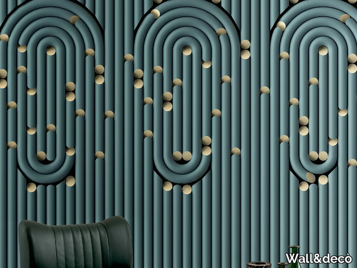 TUBES&PIPES - Vinyl wallpaper _ Wall&decò