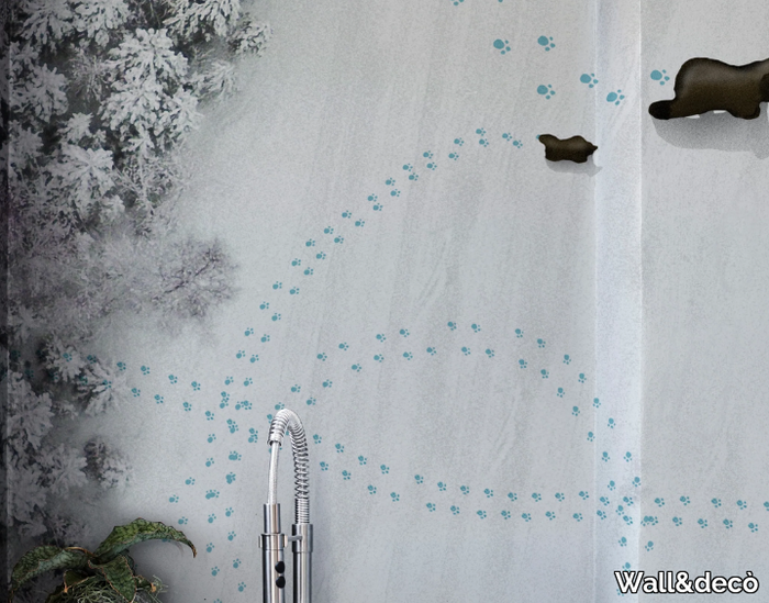 GO BOY GO - Bathroom wallpaper _ Wall&decò