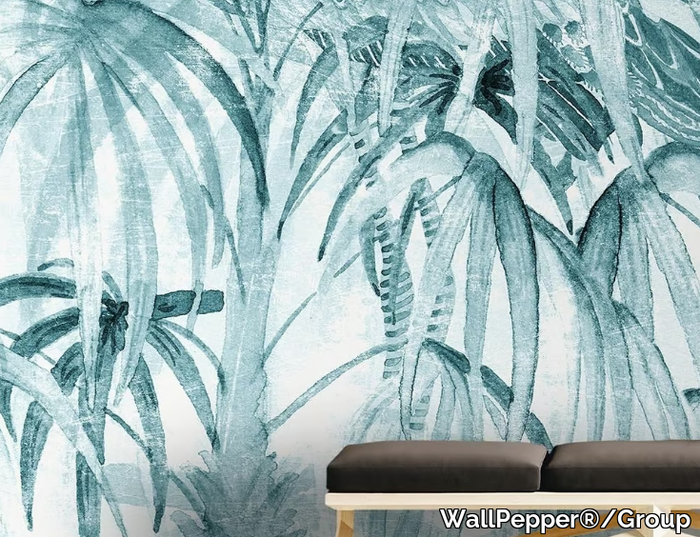 CHINELEAVES - Tropical wallpaper, PVC free, eco, washable _ WallPepper®/Group