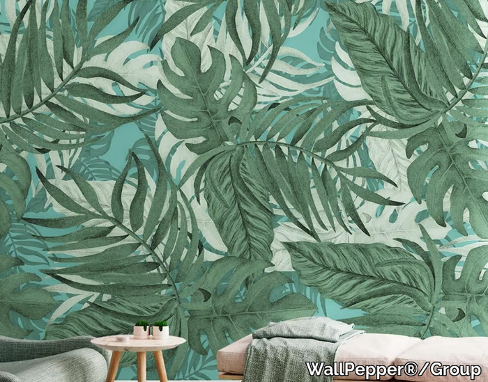 PALMANIA - Tropical wallpaper, PVC free, eco, washable _ WallPepper®/Group