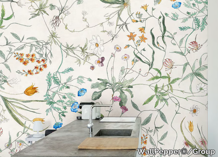 ERBARIO - Natural wallpaper, PVC free, eco-friendly, washable _ WallPepper®/Group