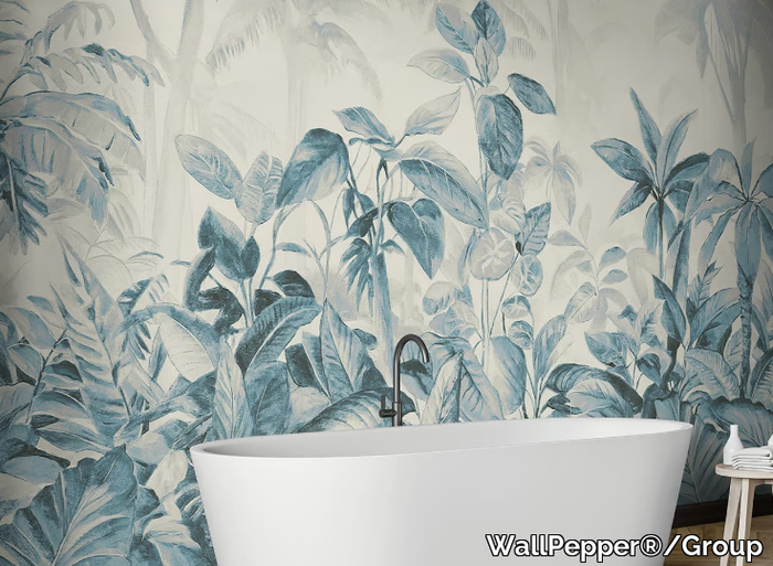 EVERGREEN - PVC free, eco-friendly, washable tropical wallpaper _ WallPepper®/Group