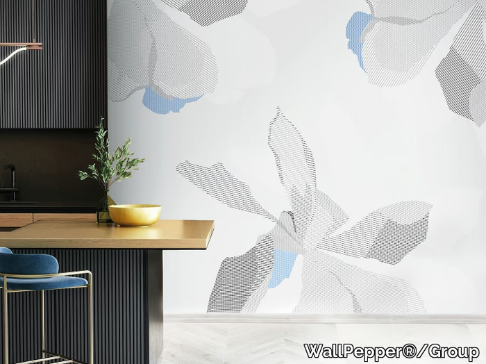 JARDIN D'HIVER - PVC free, eco-friendly, washable natural wallpaper _ WallPepper®/Group