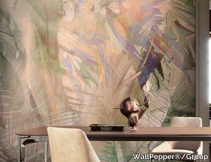 MODERN JUNGLE - Tropical wallpaper, eco-friendly, PVC free and washable _ WallPepper®/Group