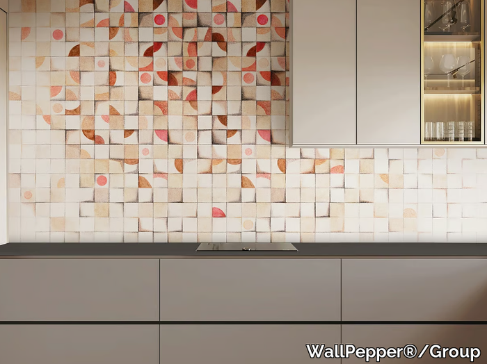 ROMPICAPO - Geometric PVC free, eco-friendly, washable wallpaper _ WallPepper®/Group