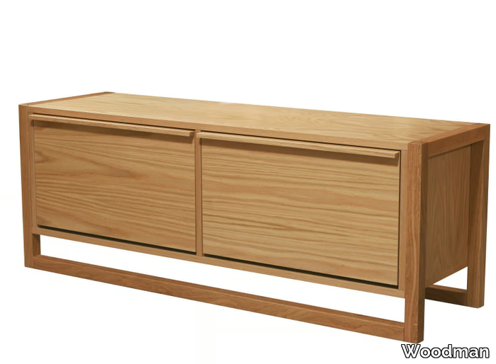 NEWEST - Wood veneer bench / shoe cabinet _ Woodman