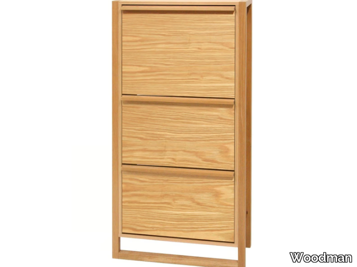 NEWEST - Wood veneer shoe cabinet _ Woodman