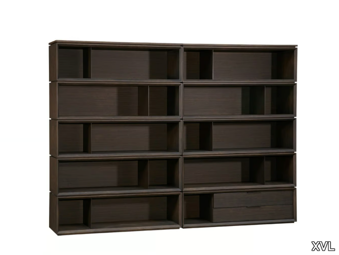 OLBIA - Freestanding wooden bookcase _ XVL