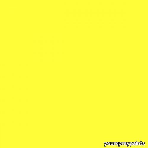 RAL 1026 Luminous/Saturn Yellow Aerosol Spray Paint 1K/2K 400ml