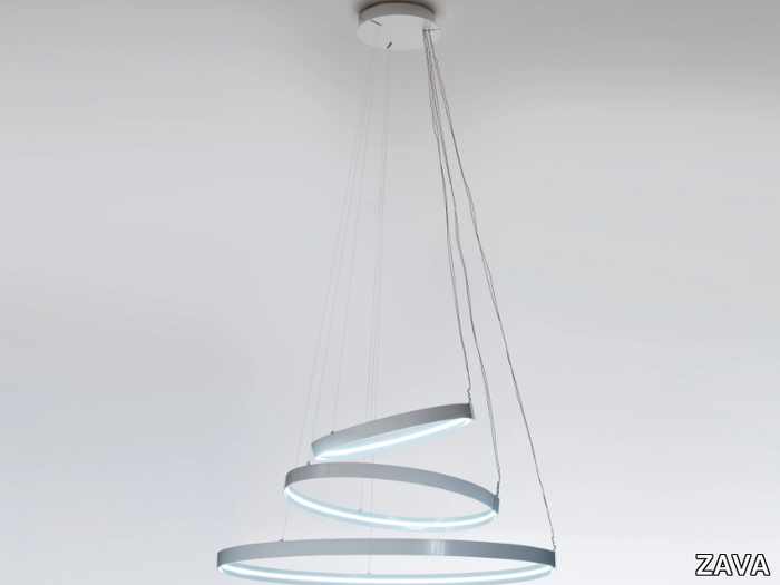 RINGS ORIZZONTALE - LED aluminium pendant lamp _ ZAVA