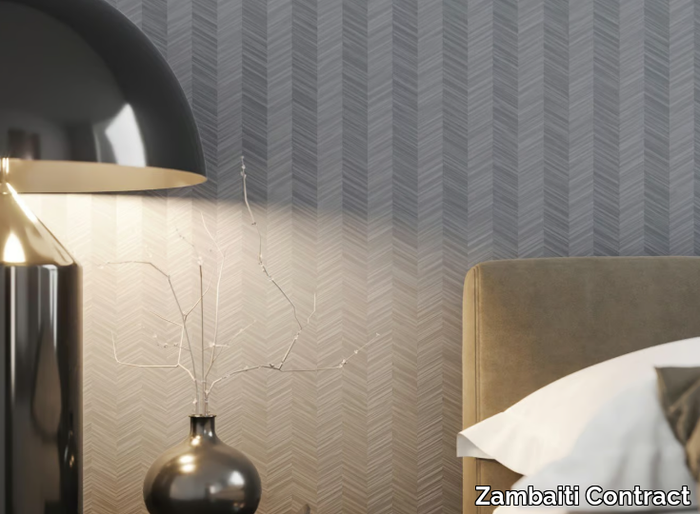 FRAMES - Geometric PVC and nonwoven wallpaper _ Zambaiti Contract