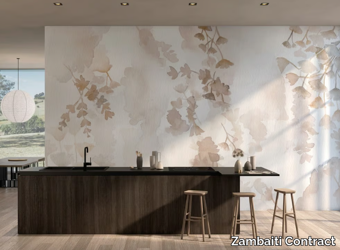 BOUGANVILLE - Digital wallcovering _ Zambaiti Contract