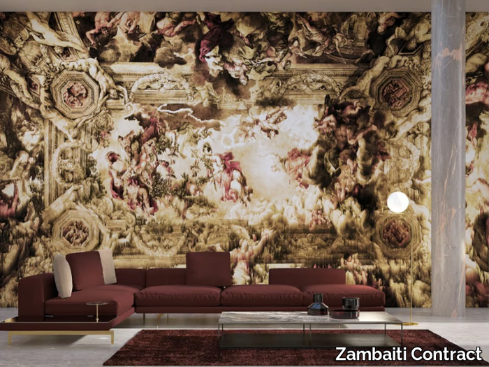 COLLAPSE - Digital wallcovering _ Zambaiti Contract