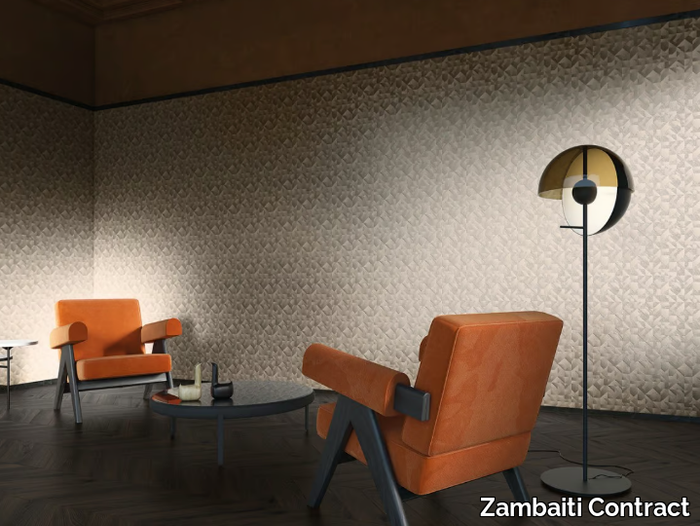 ICEBERG - Geometric wallpaper _ Zambaiti Contract