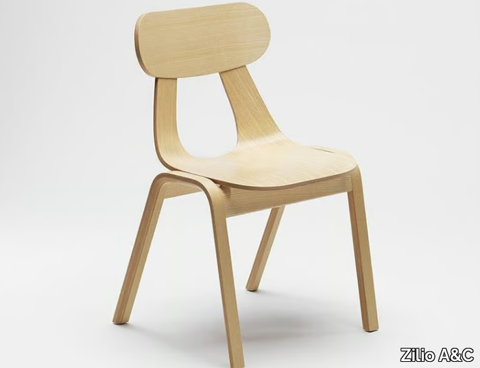 RAPA W - Stackable chair _ Zilio A&C