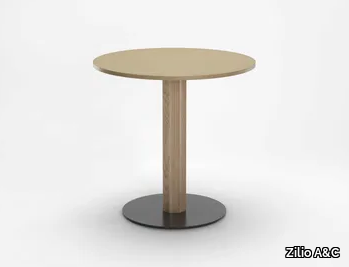 OC - Round wooden table _ Zilio A&C