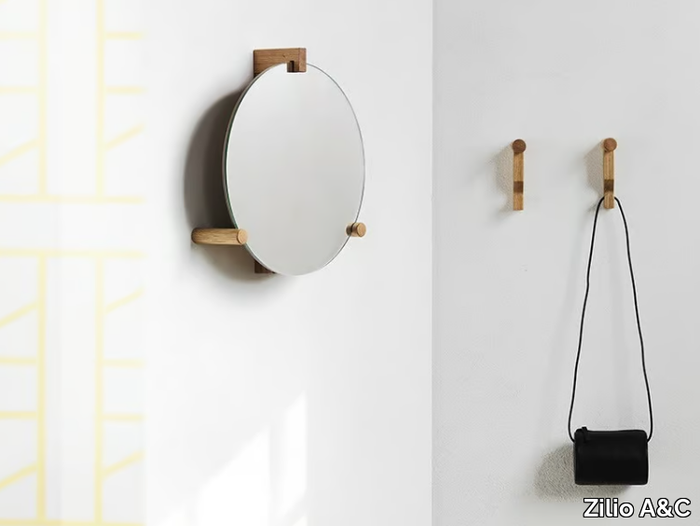 JUNE - Mirror / coat rack _ Zilio A&C